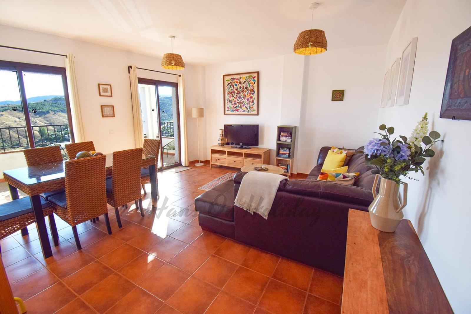 La Fuente 4, Amazing 3 Bedroom 2 Bthroom Family With Views, Padel Court And 2 Pools Hansonholiday Apartment *